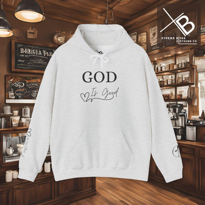 Faithful Heavy Blend Hoodie - GOD is good Design