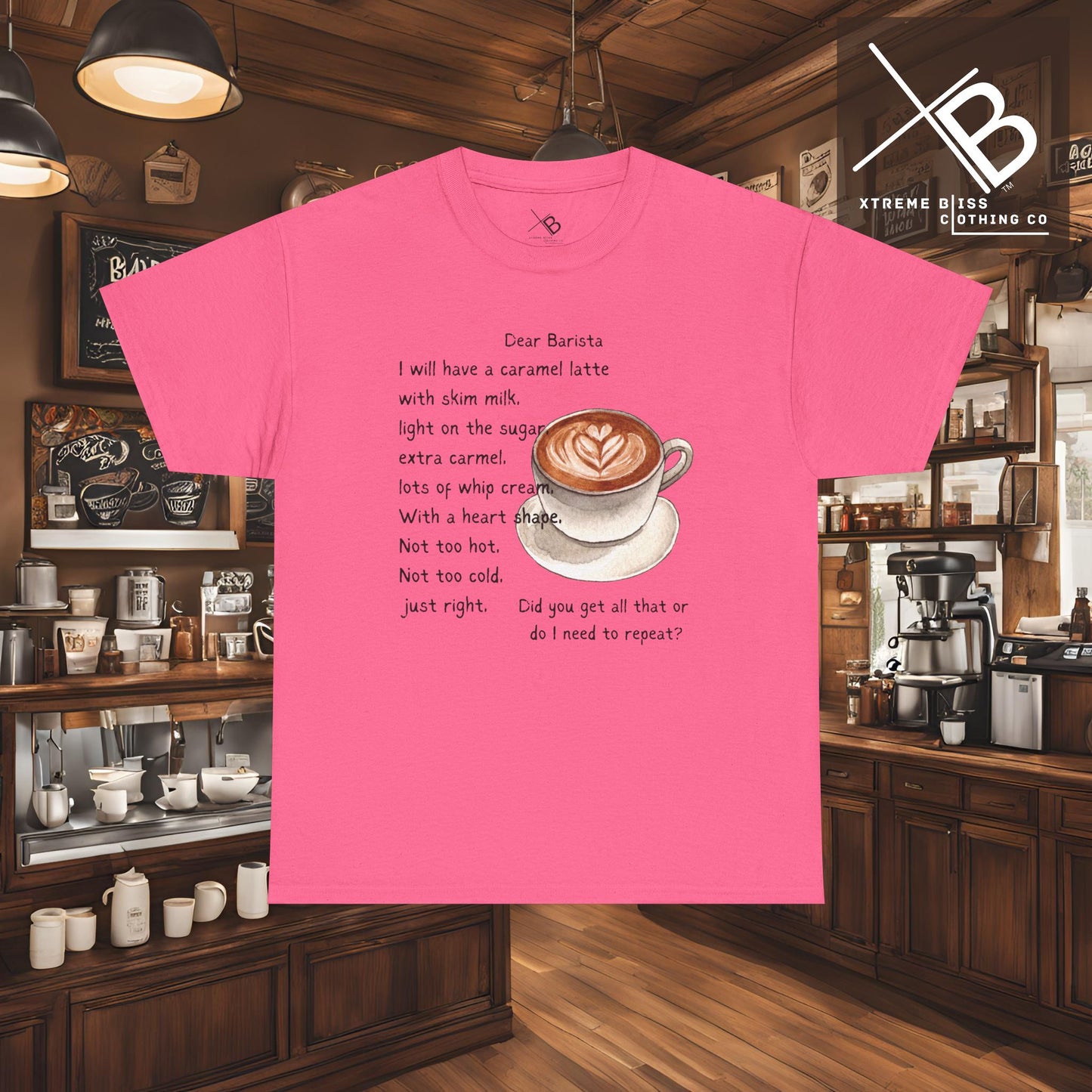 Dear Barista Tee - Unisex Cotton