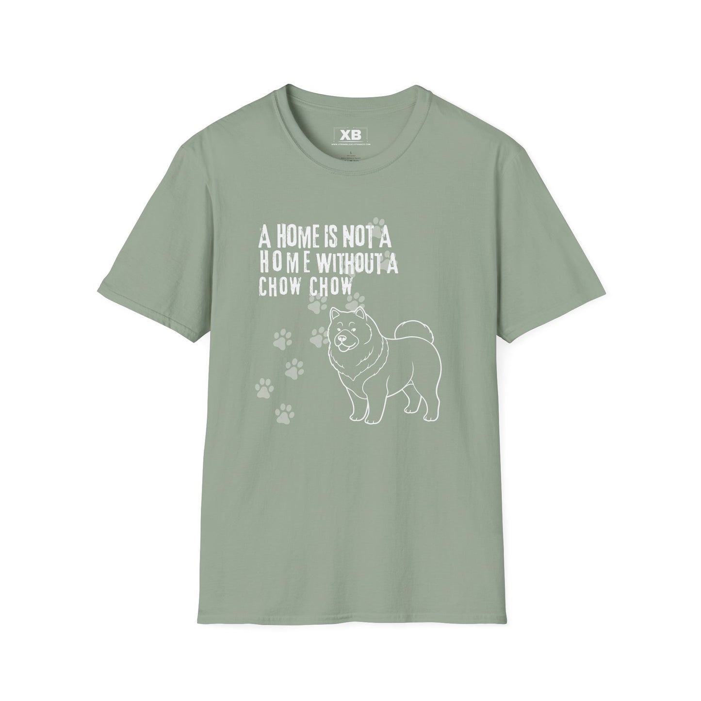 A Home Is Not A Home Without A Chow ChowT-Shirt - Adopt a Shelter Dog