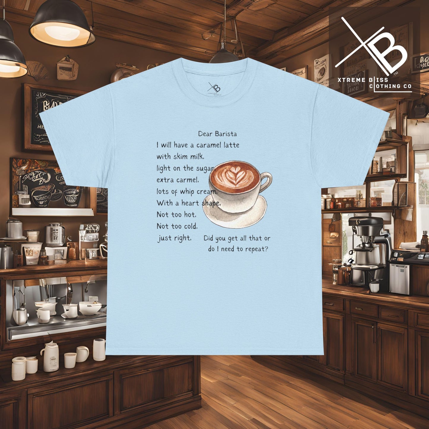 Dear Barista Tee - Unisex Cotton