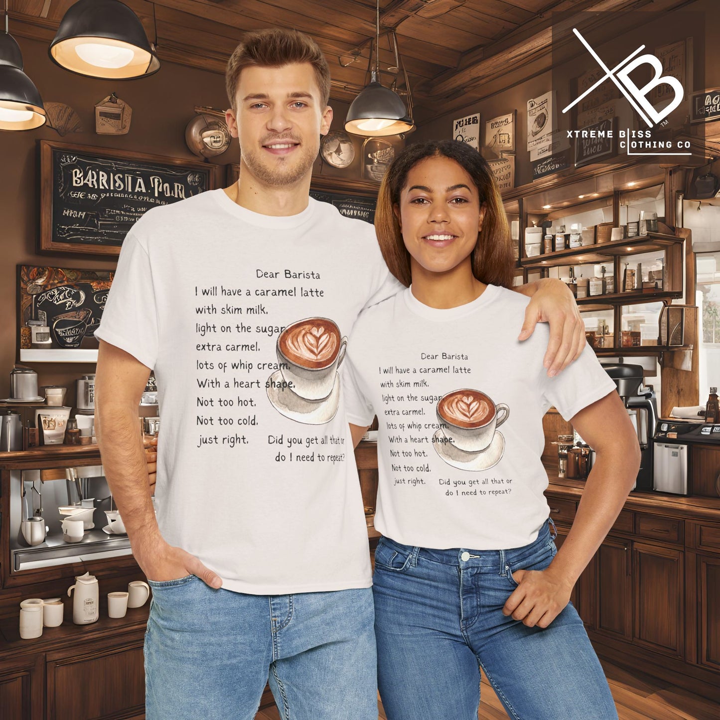 Dear Barista Tee - Unisex Cotton