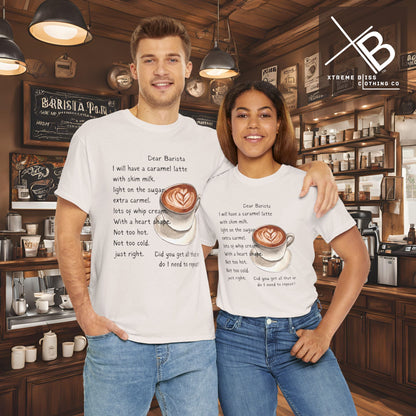 Dear Barista Tee - Unisex Cotton