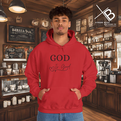 Faithful Heavy Blend Hoodie - GOD is good Design