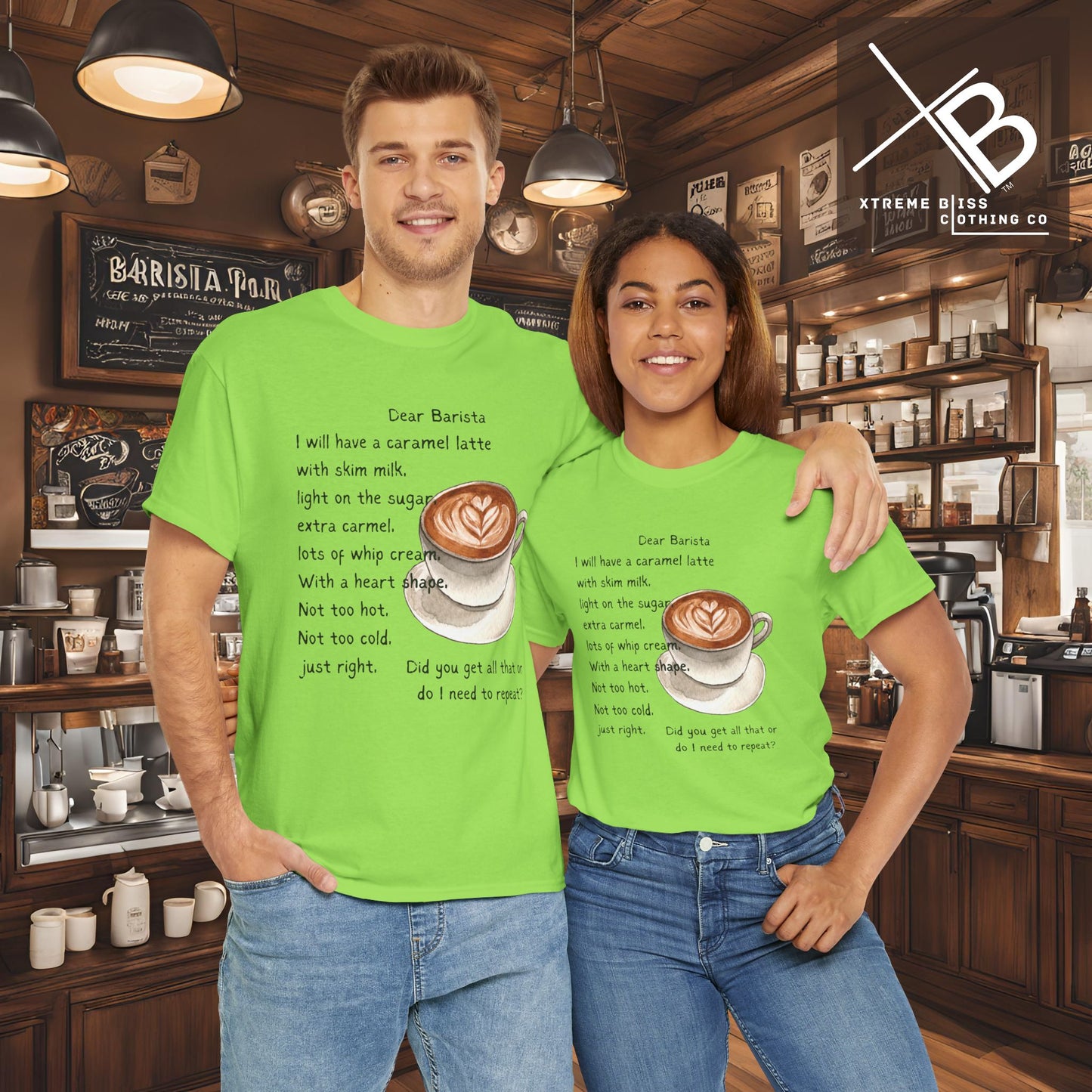 Dear Barista Tee - Unisex Cotton