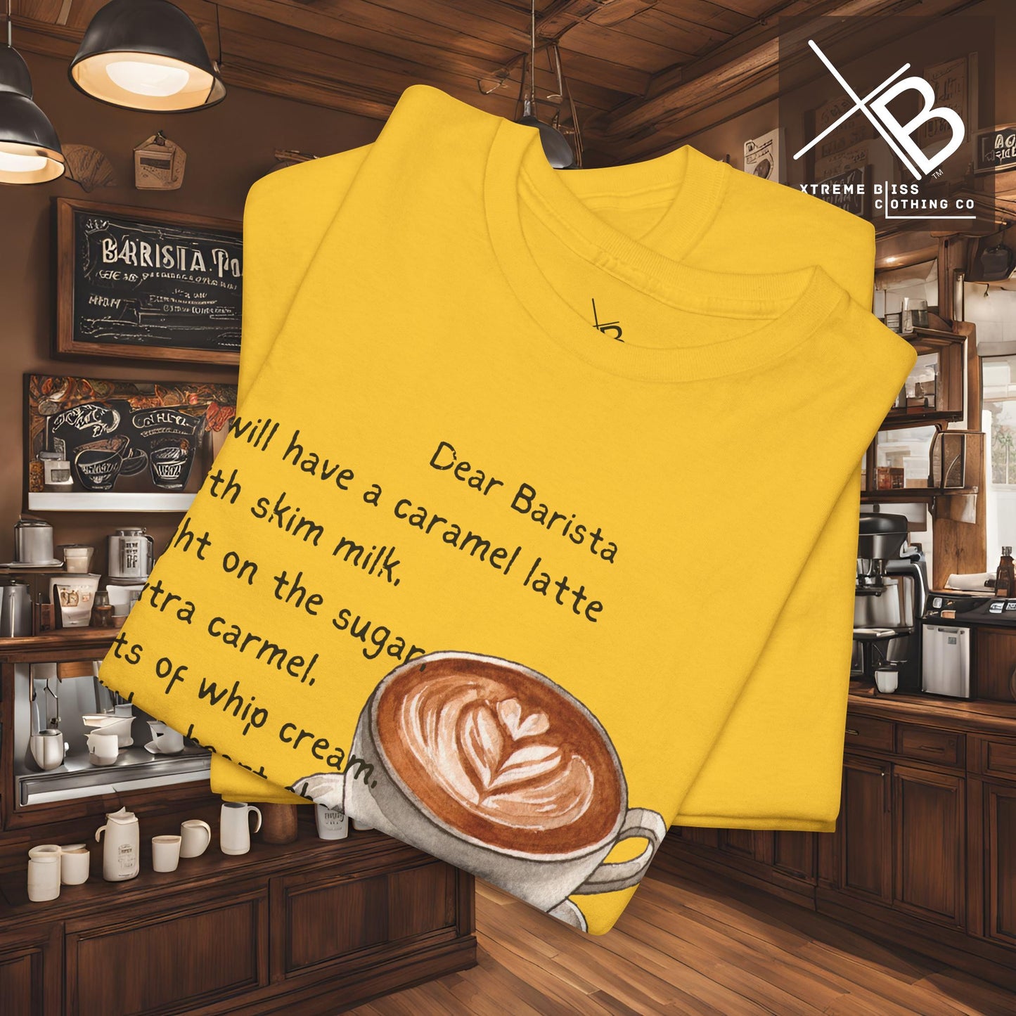 Dear Barista Tee - Unisex Cotton
