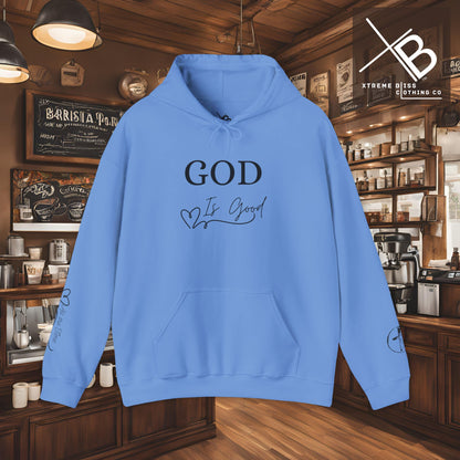 Faithful Heavy Blend Hoodie - GOD is good Design
