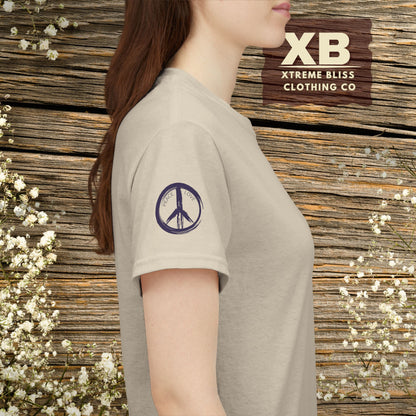 Peace Babe Unisex Heavy Cotton Tee