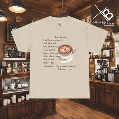 Dear Barista Tee - Unisex Cotton