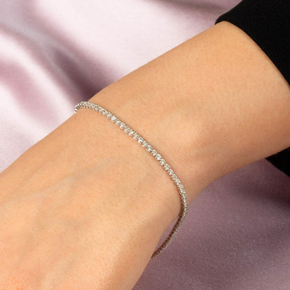 1 Carat Diamond Tennis Bracelet 14K