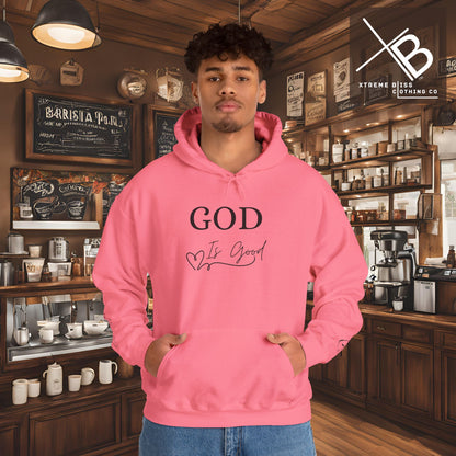 Faithful Heavy Blend Hoodie - GOD is good Design