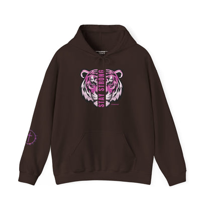 Stay Strong Purple Hoodie Unisex Sweatshirt by Xtreme Bliss