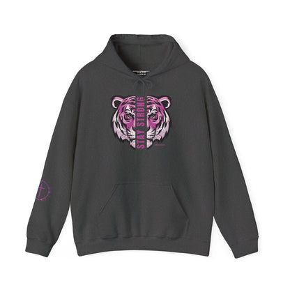 Stay Strong Purple Hoodie Unisex Sweatshirt by Xtreme Bliss