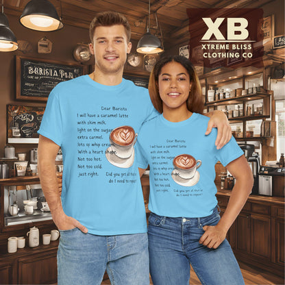 Dear Barista Tee (light color) - Unisex Cotton