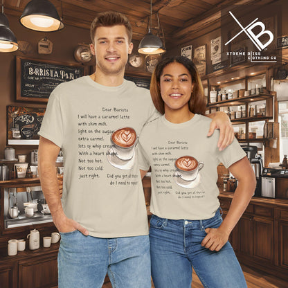 Dear Barista Tee - Unisex Cotton