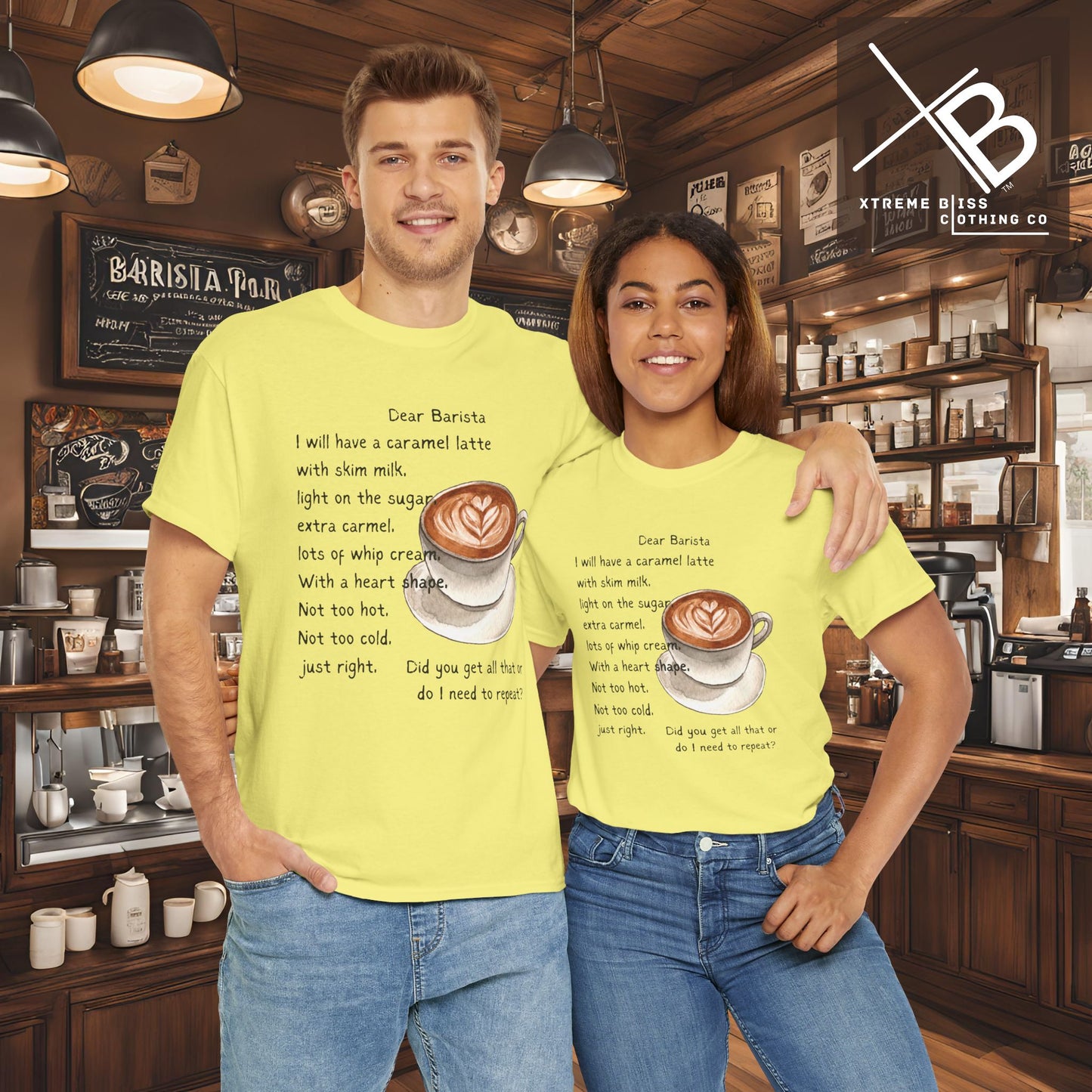 Dear Barista Tee - Unisex Cotton