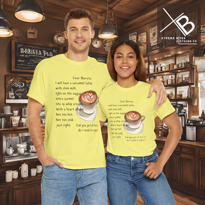 Dear Barista Tee - Unisex Cotton