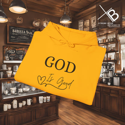 Faithful Heavy Blend Hoodie - GOD is good Design