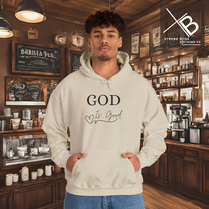 Faithful Heavy Blend Hoodie - GOD is good Design