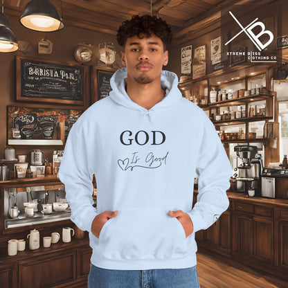 Faithful Heavy Blend Hoodie - GOD is good Design