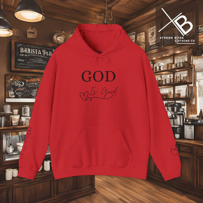 Faithful Heavy Blend Hoodie - GOD is good Design