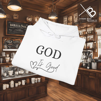 Faithful Heavy Blend Hoodie - GOD is good Design