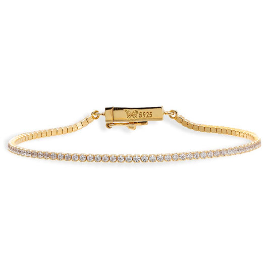 Classic Thin Tennis Bracelet