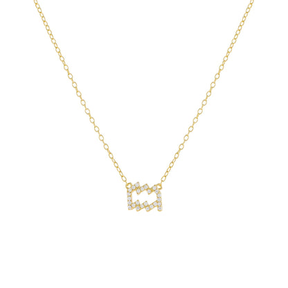 Pavé Zodiac Necklace