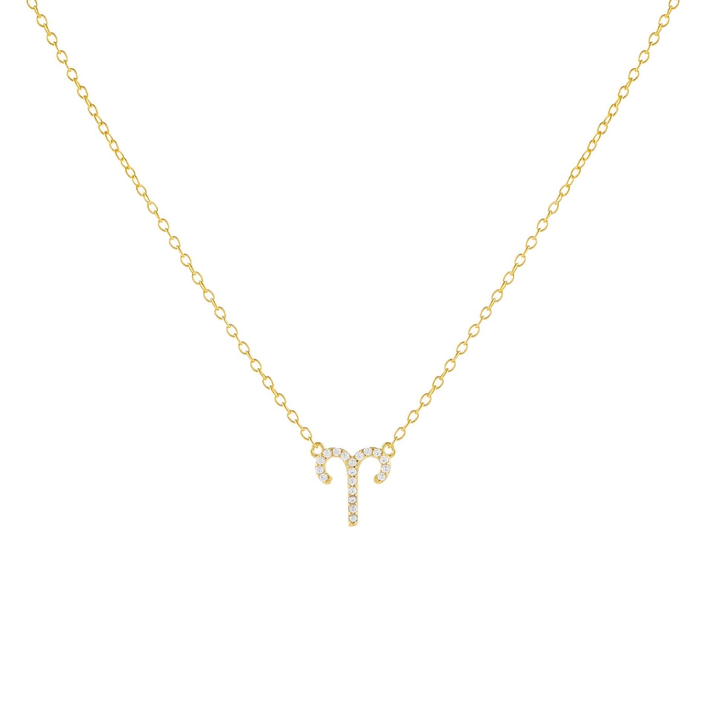 Pavé Zodiac Necklace