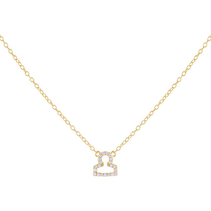 Pavé Zodiac Necklace