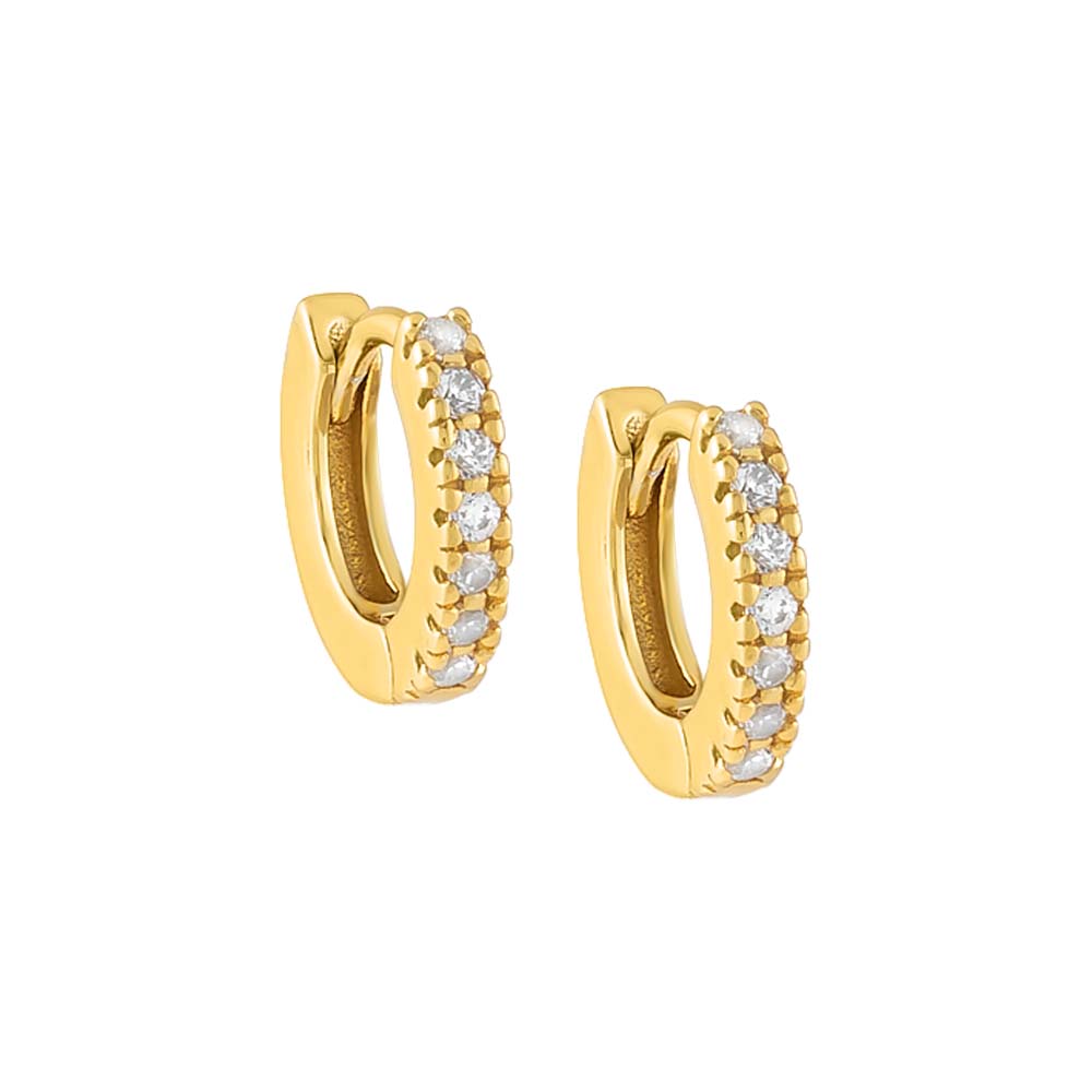 CZ Mini Huggie Earring