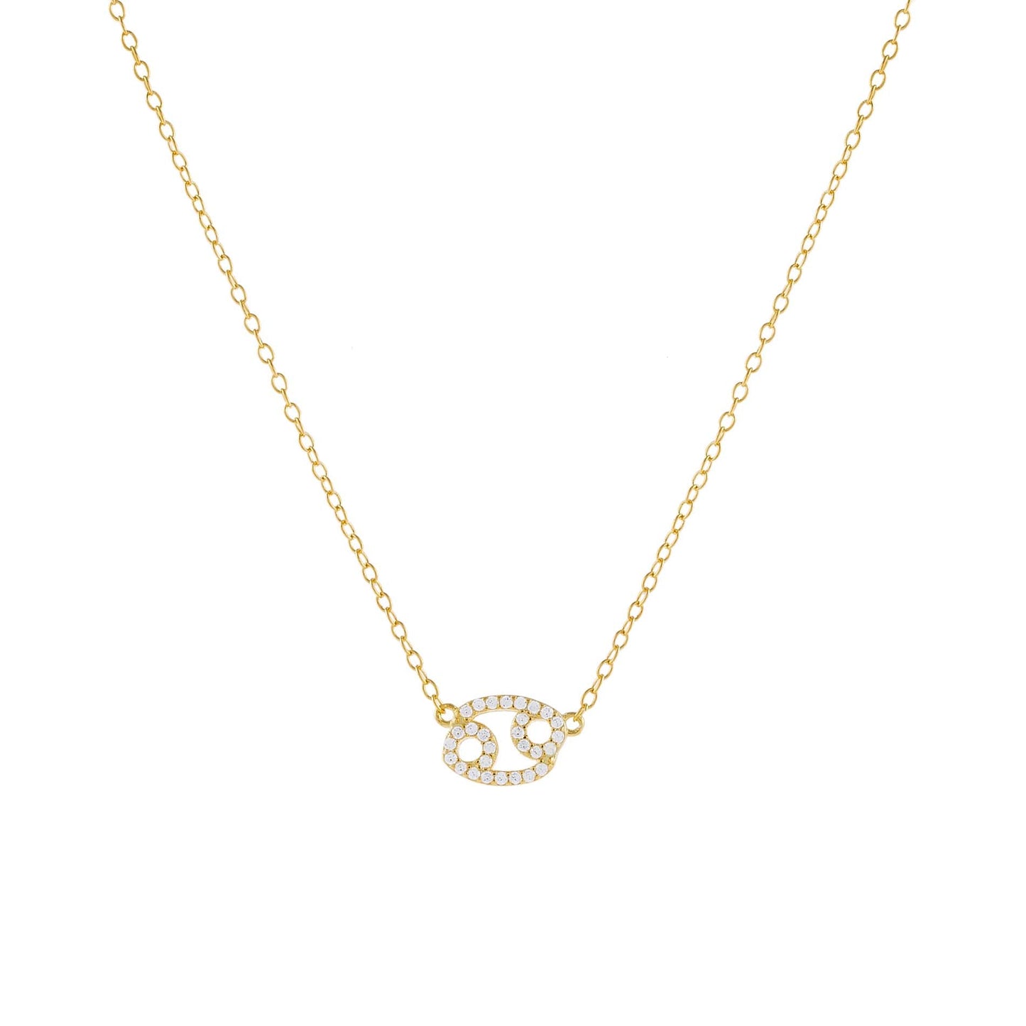 Pavé Zodiac Necklace