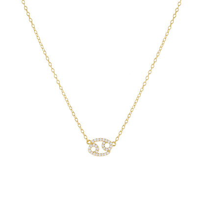 Pavé Zodiac Necklace