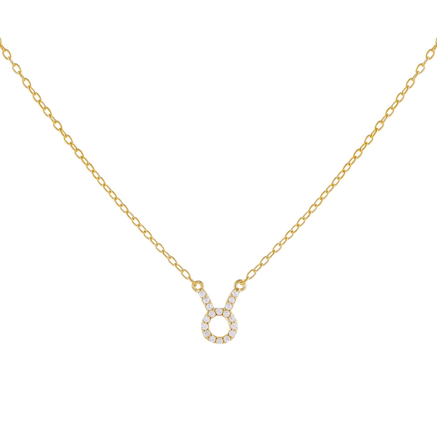 Pavé Zodiac Necklace