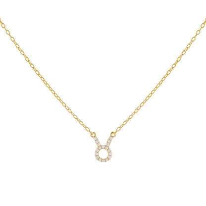 Pavé Zodiac Necklace