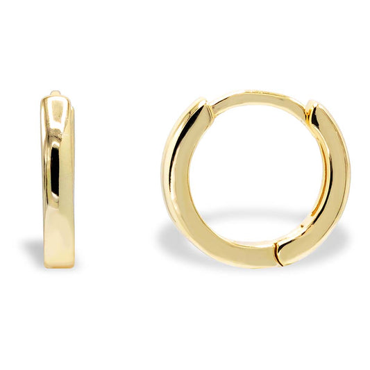 Eden Plain Ring Huggie Earring