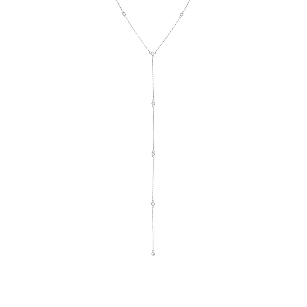 Diamond By The Yard Lariat 14K