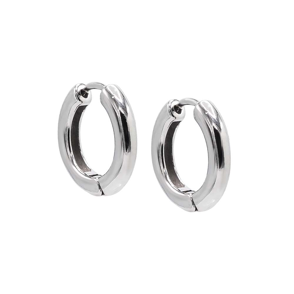 Classic Tube Huggie Earring