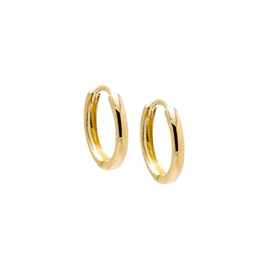 Solid Huggie Earring 14K