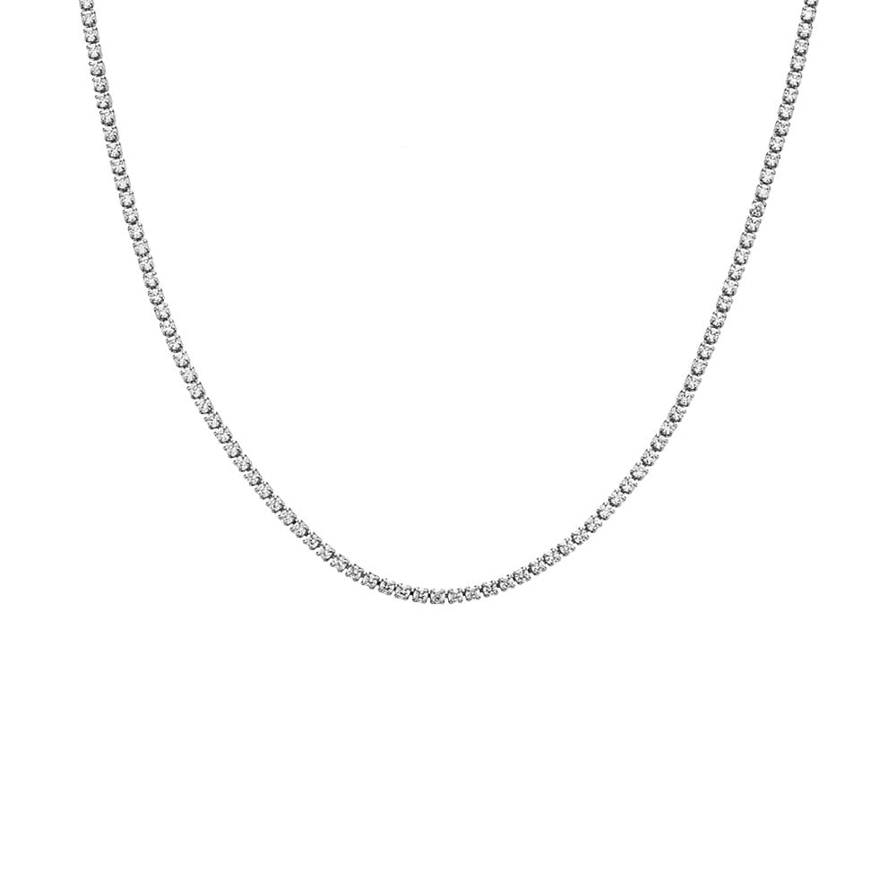 Classic Thin Tennis Necklace