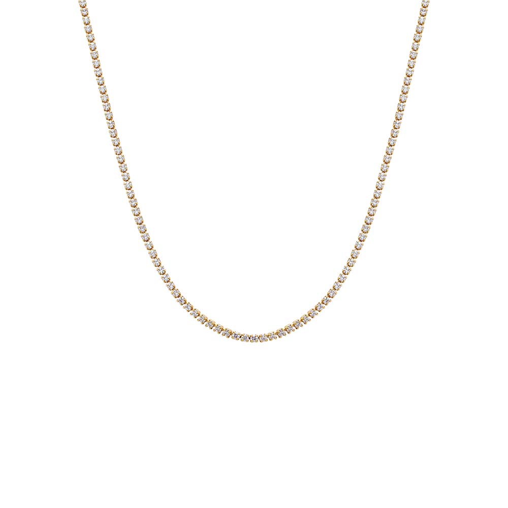 Classic Thin Tennis Necklace