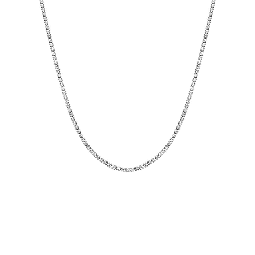 Classic Thin Tennis Necklace