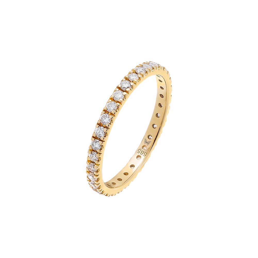 Diamond Thin Band 14K