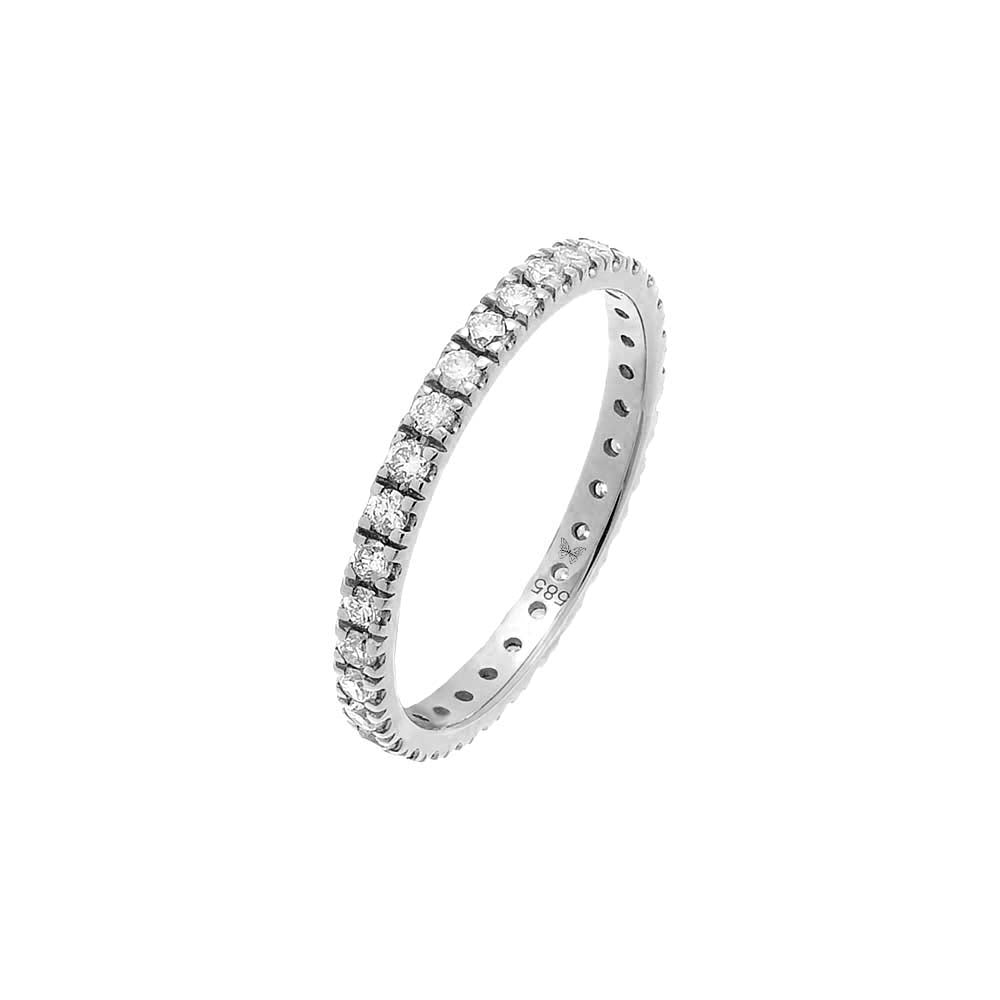 Diamond Thin Band 14K