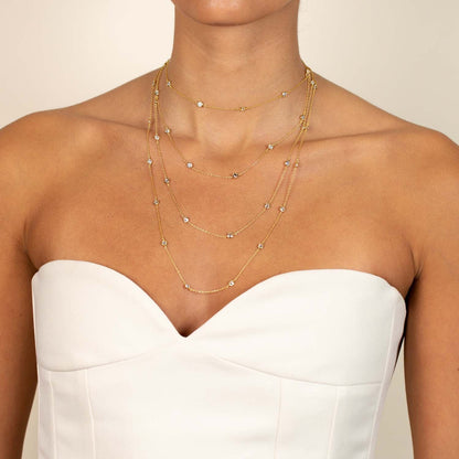 Diamond by the Yard Necklace