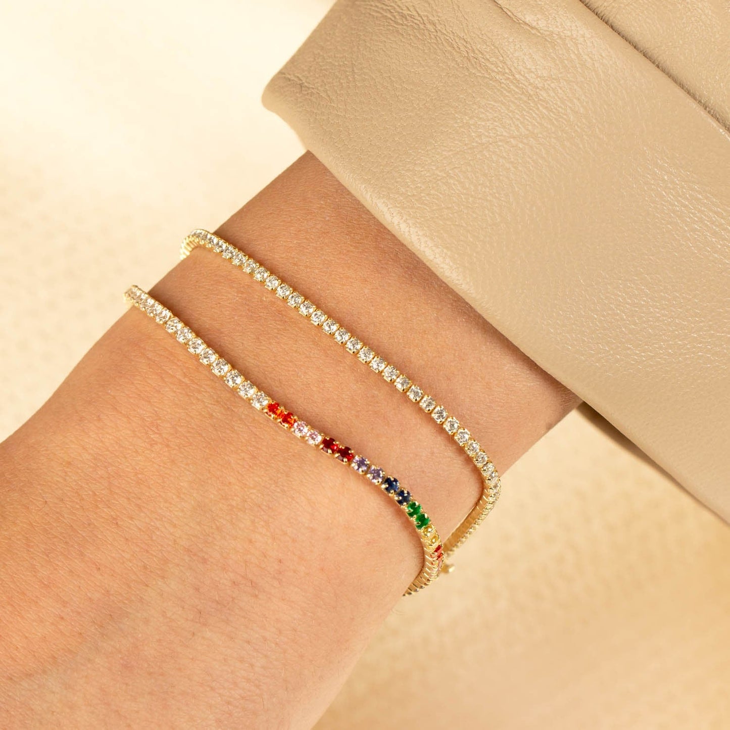 Classic Thin Tennis Bracelet