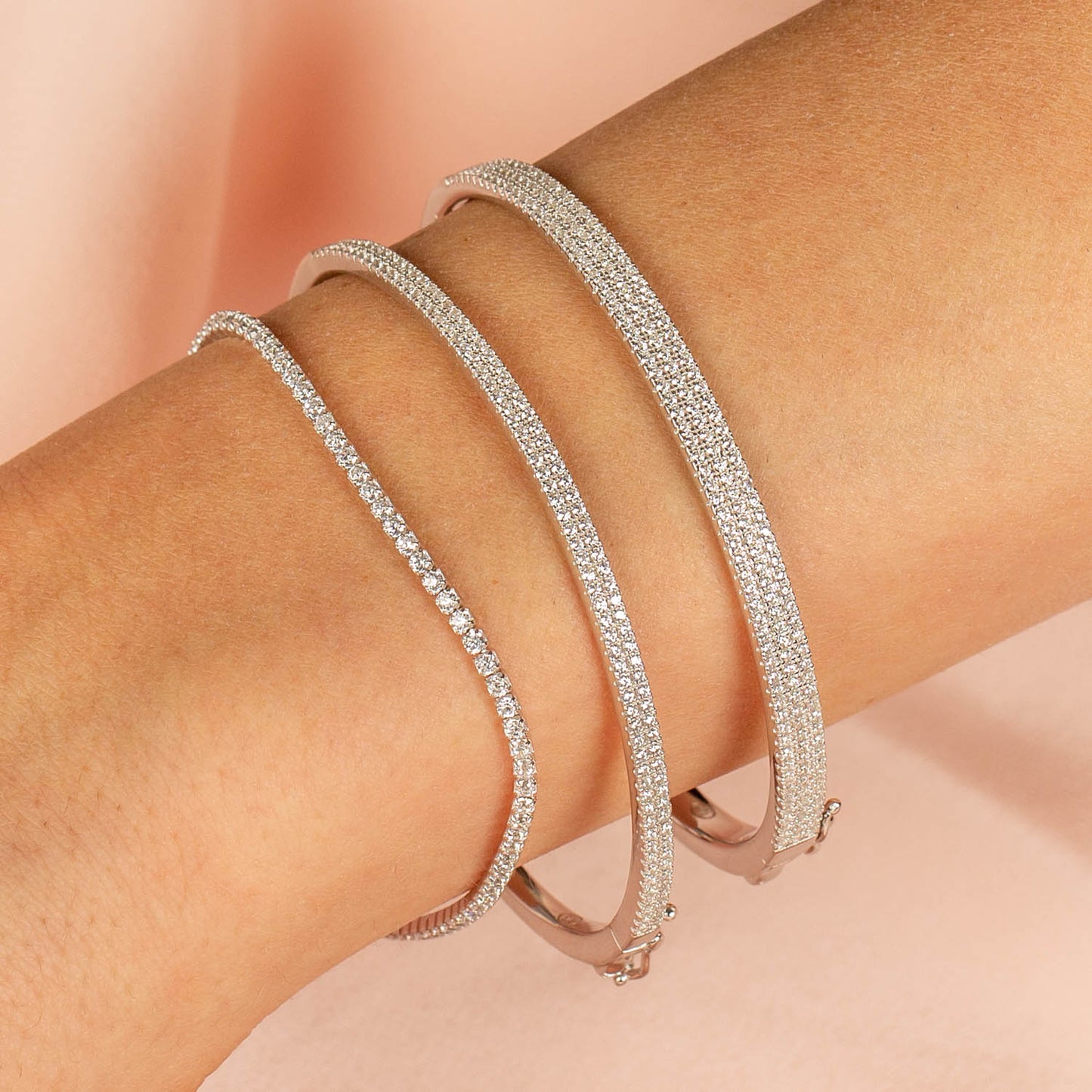 Classic Thin Tennis Bracelet