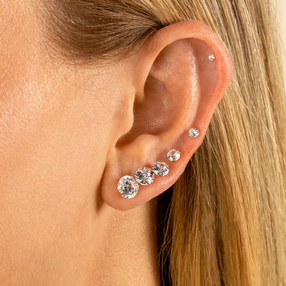 Juliette Stud Earring 14K